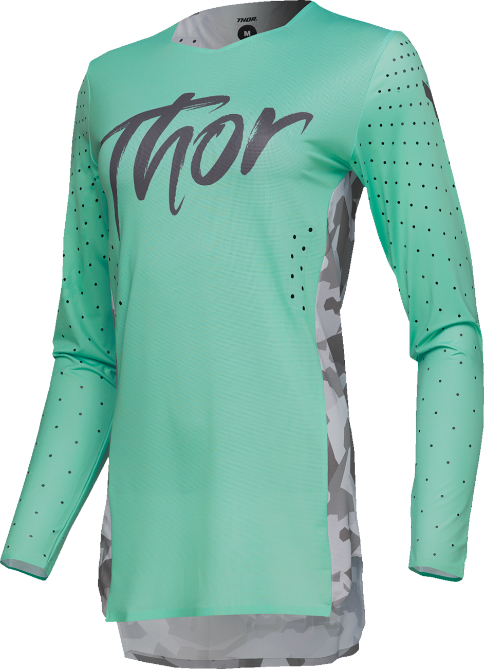 Women's Sportmode Shadow Jersey - Teal - XS