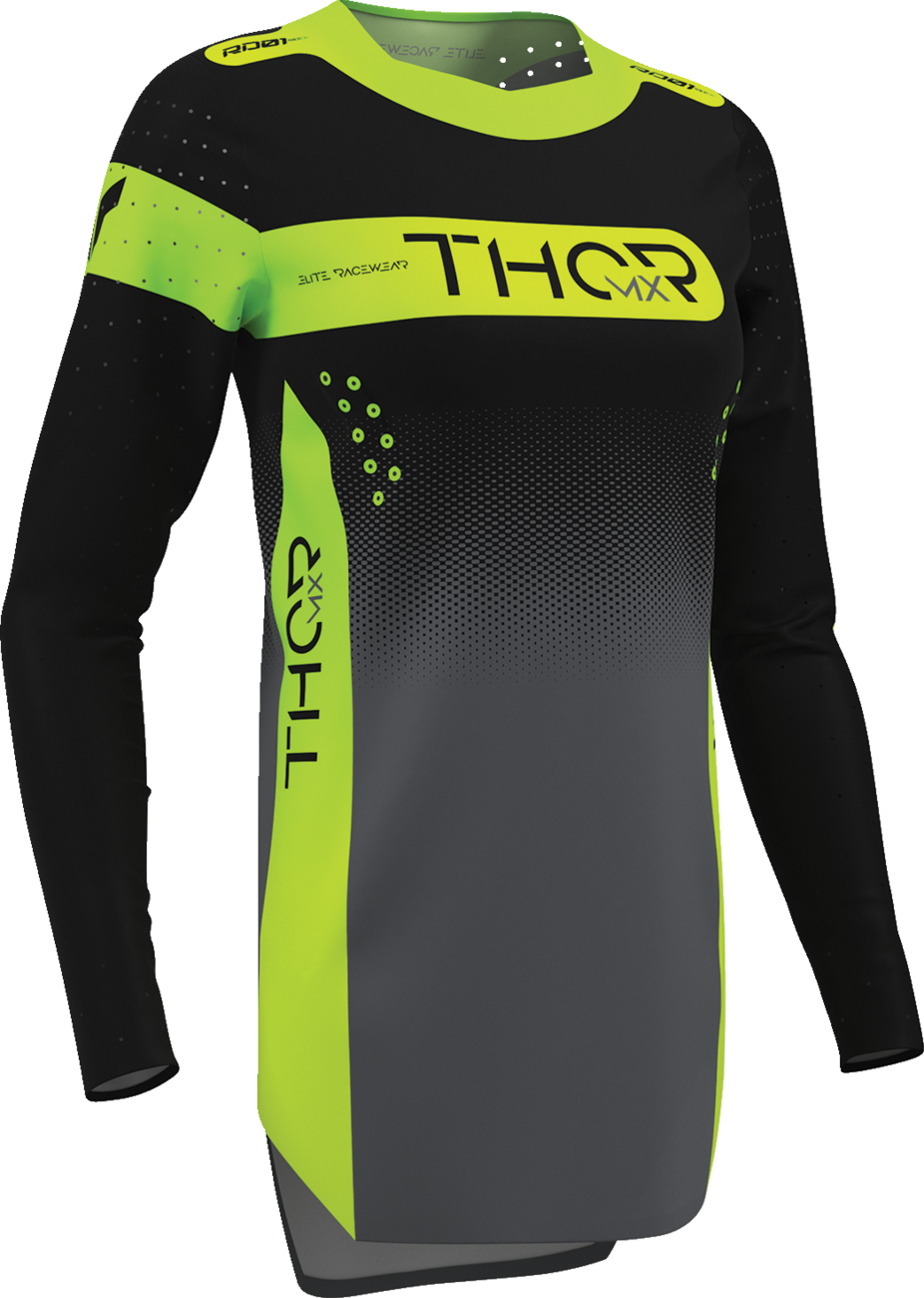 Women's Sportmode Merge Jersey - Charcoal/Black - Small
