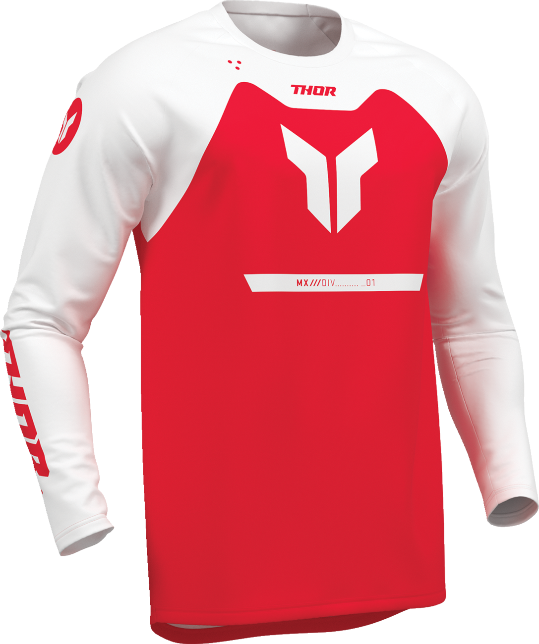 Youth Ridemode Menace Jersey - Red - XL
