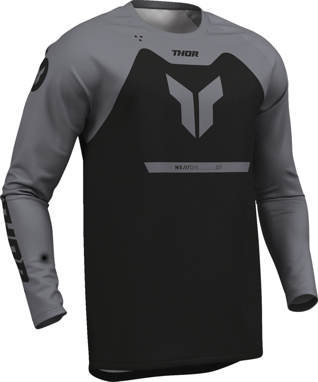 Youth Ridemode Menace Jersey - Black - XL