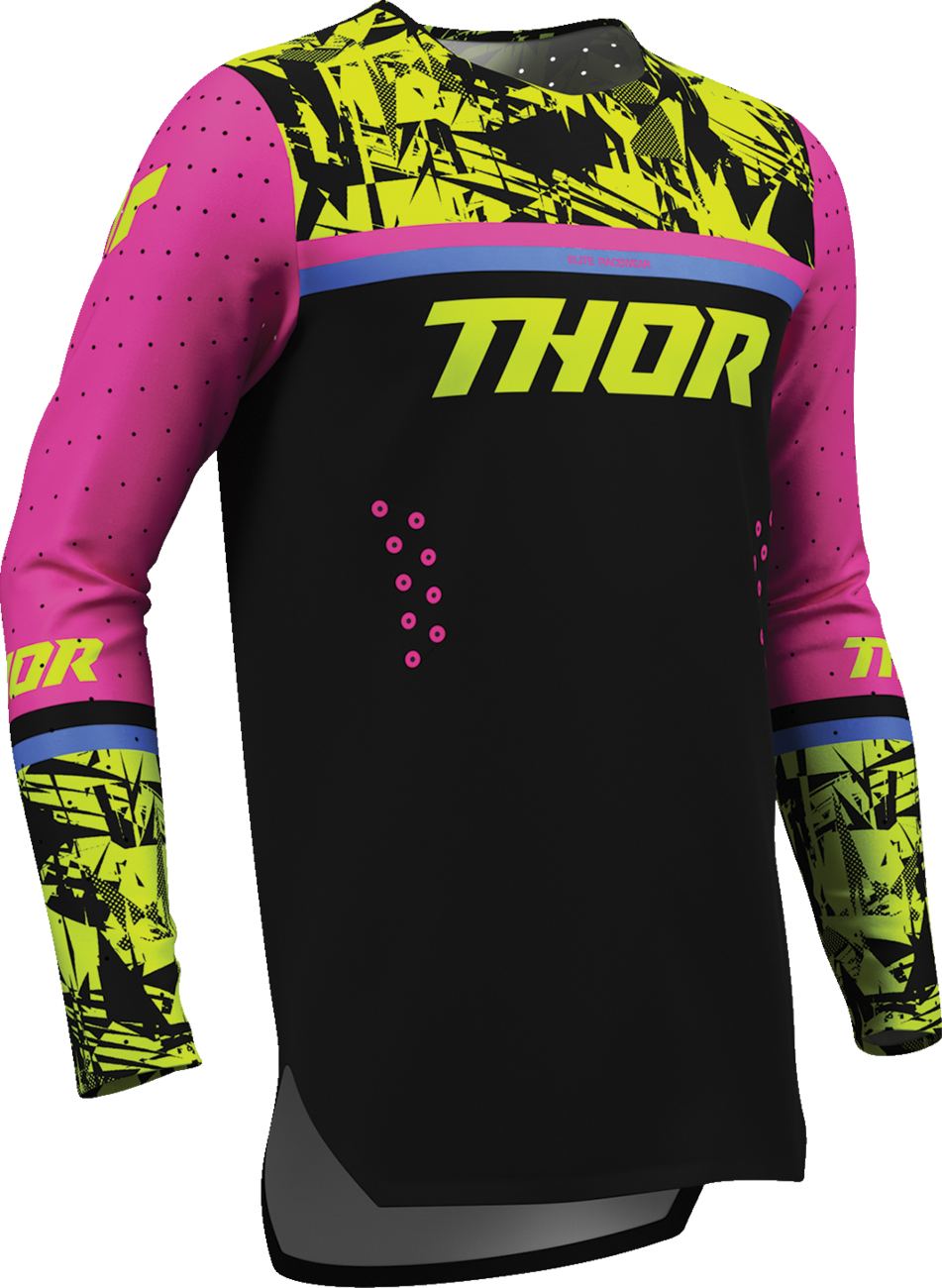Youth Sportmode Punk'd Jersey - Black/Fuchsia - Medium