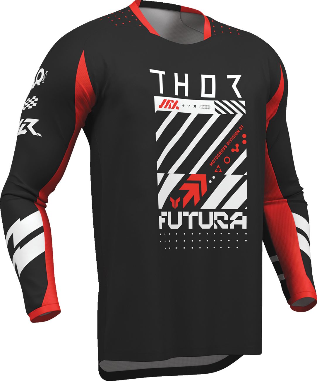 Youth Launchmode Futura Jersey - Navy/Orange - 2XS