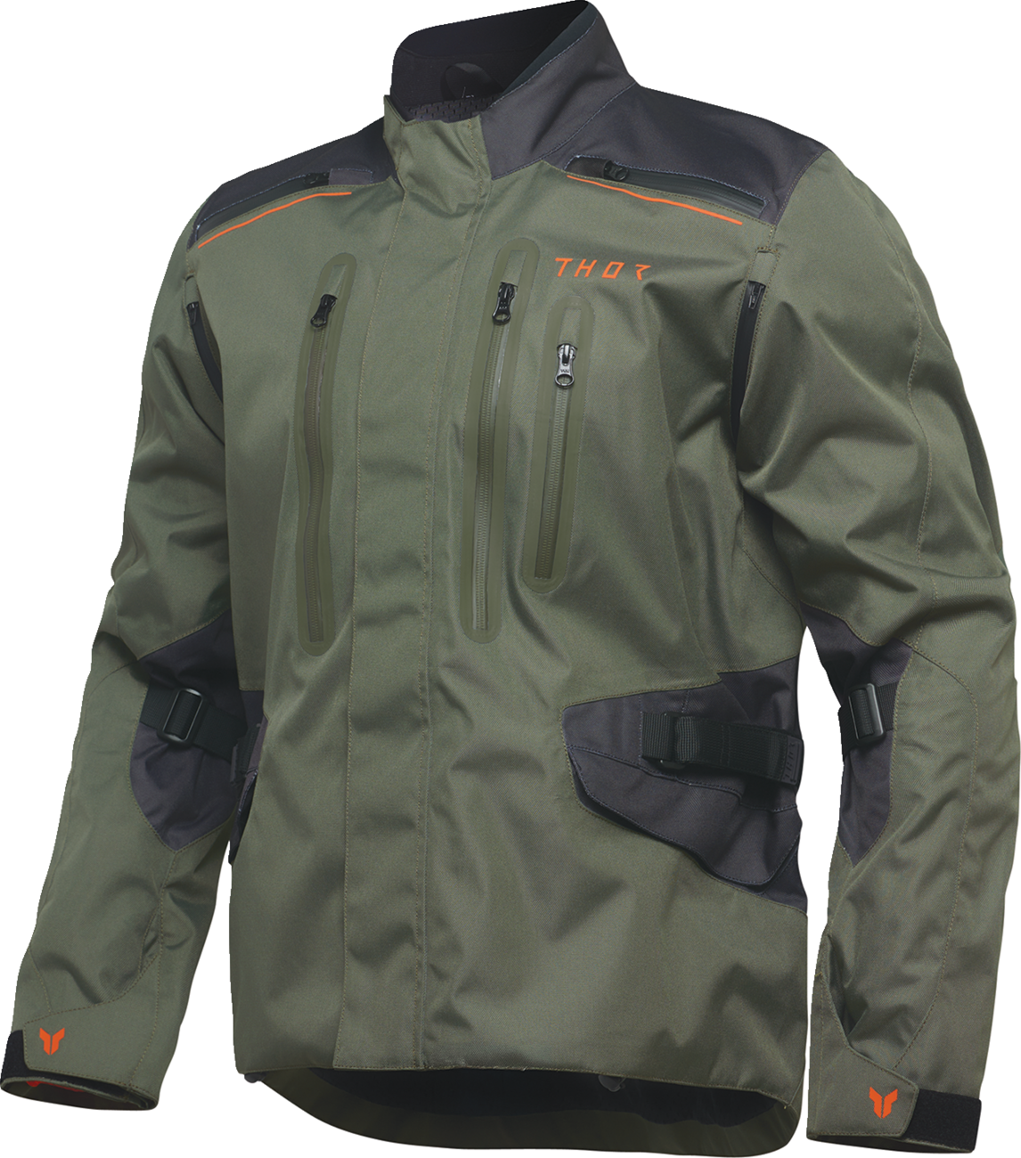 Range Jacket - Army/Orange - Large