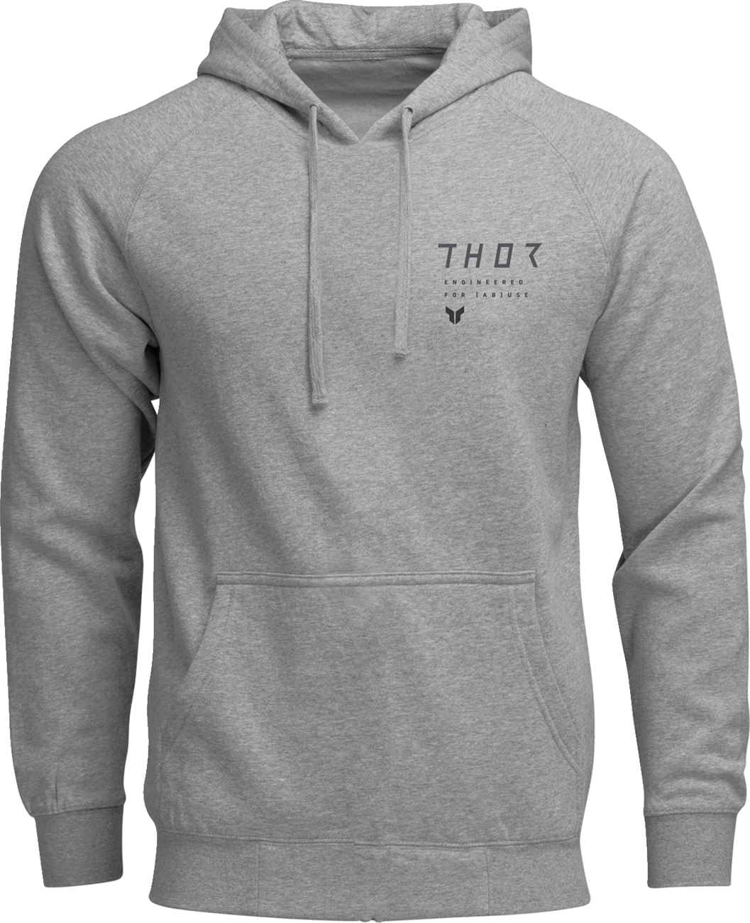 Stamp Pullover Hoodie - Heather Gray - Medium