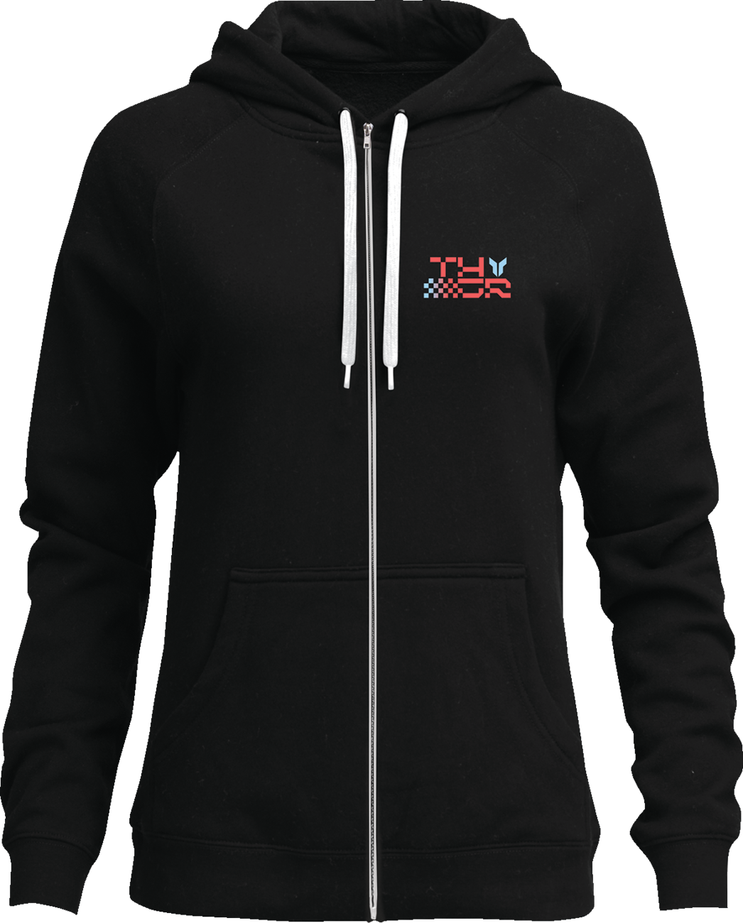 Women's Vantage Zip-Up Hoodie - Black - Large