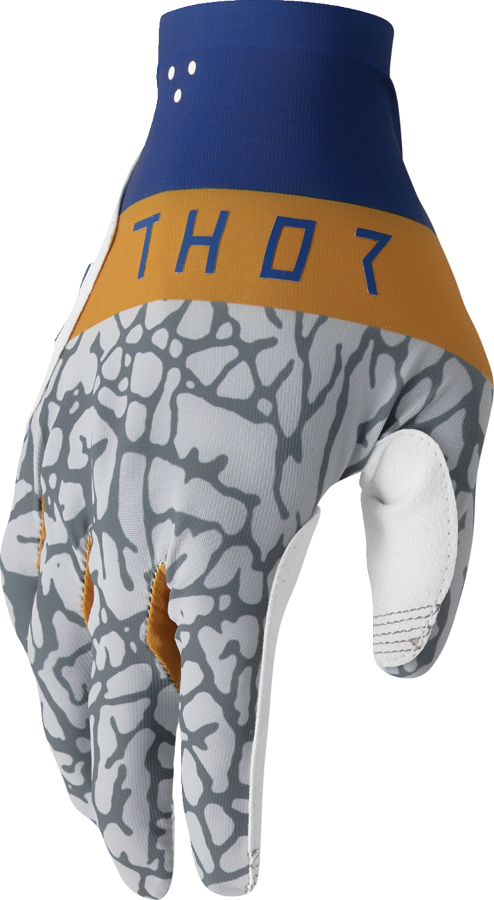 Sportmode Bravo Gloves - Navy/Copper - Large