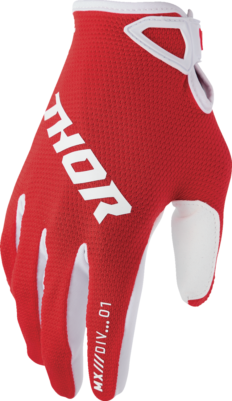 Ridemode Static Gloves - Red - XS
