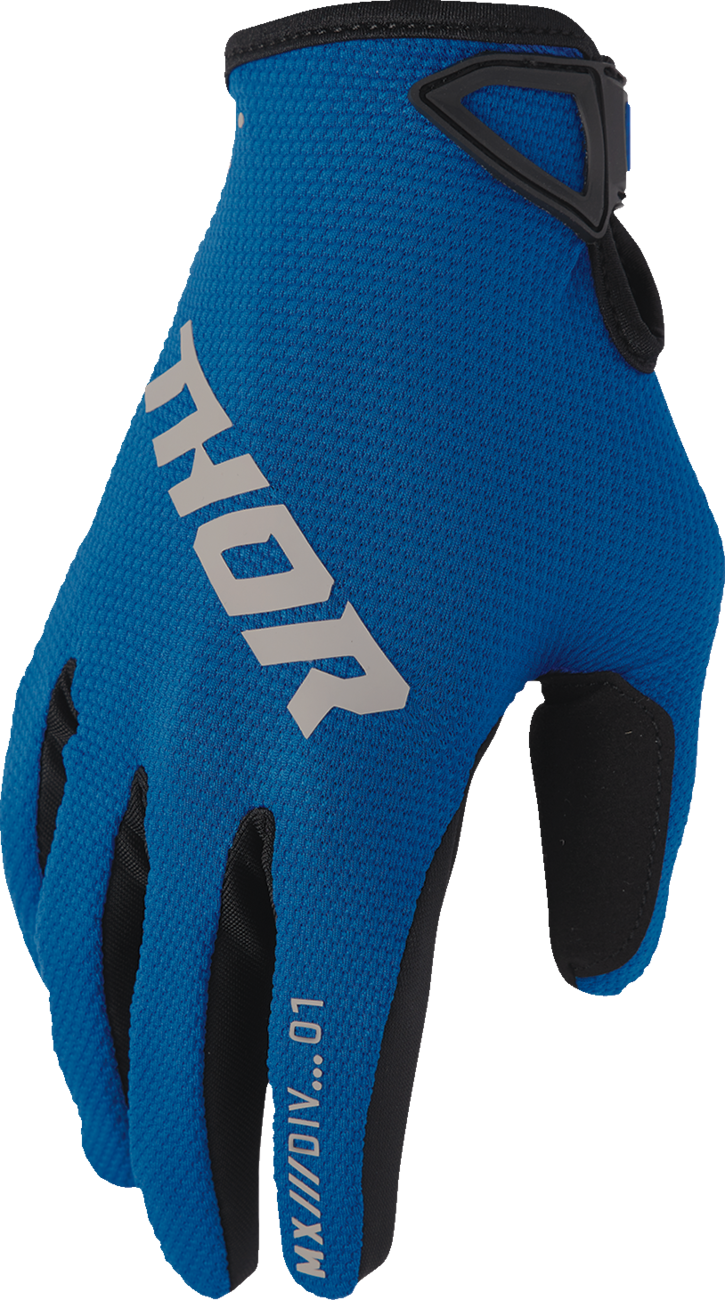 Ridemode Static Gloves - Blue - Medium