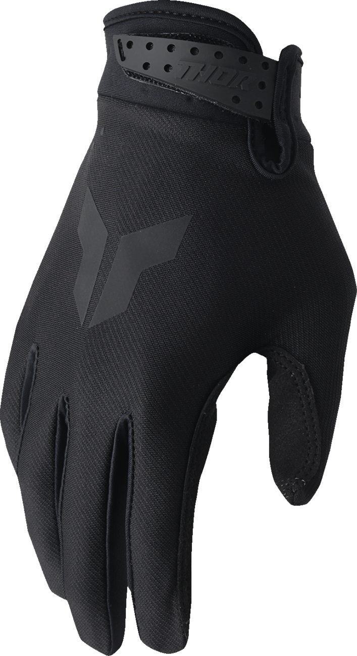Youth Launchmode Split Gloves - Black - Small