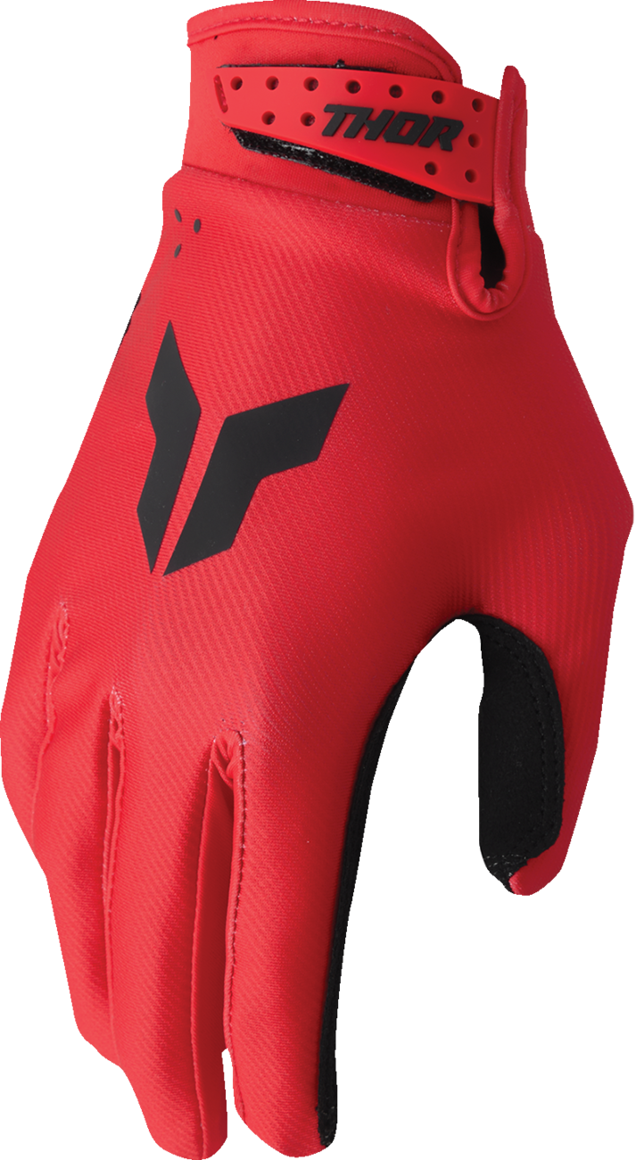 Youth Launchmode Split Gloves - Red - Medium