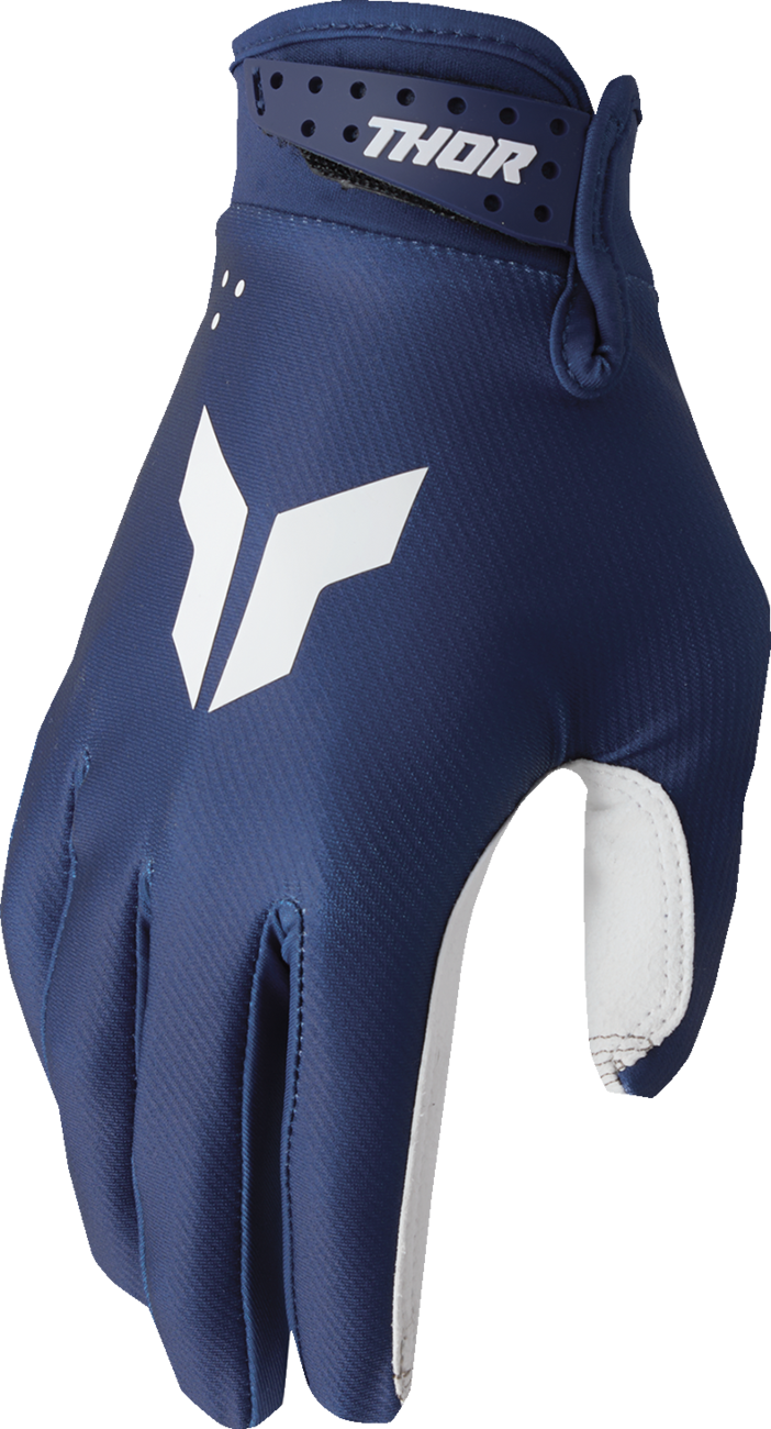 Youth Launchmode Split Gloves - Navy - XS