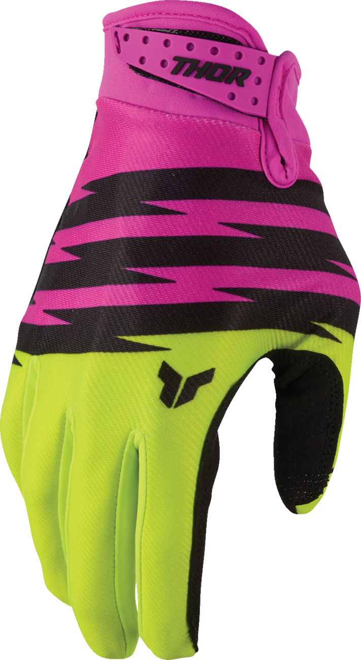 Youth Launchmode Shockie Gloves - Red/Blue - XS