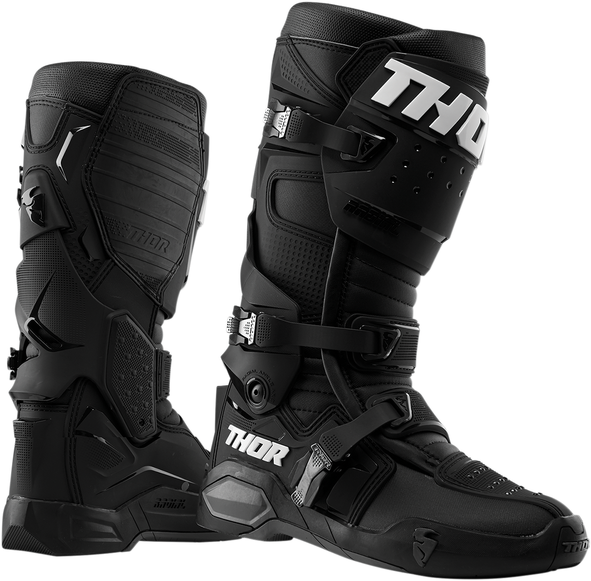 Radial Boots - Black - US 13 / EU 48