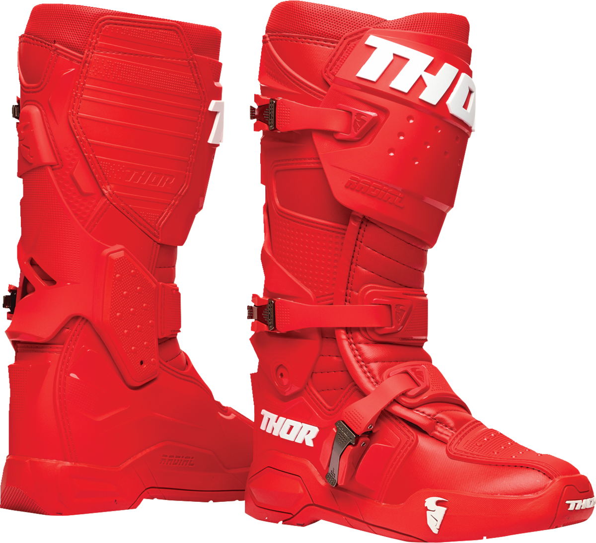 Radial Boots - Red - US 7 / EU 40.5