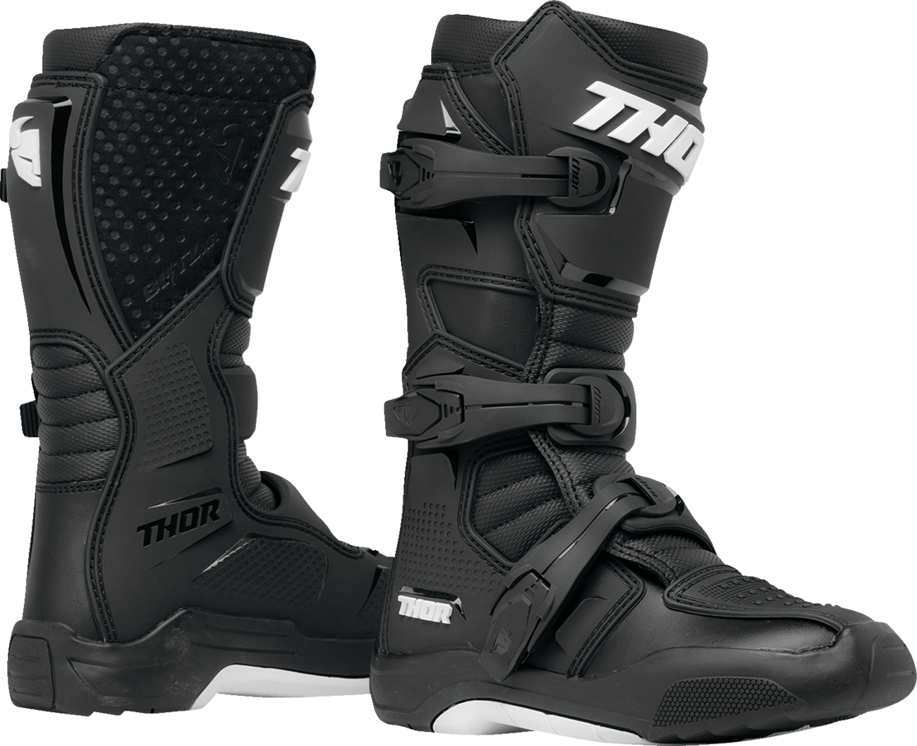Youth Blitz XR Boots - Black/White - US 5