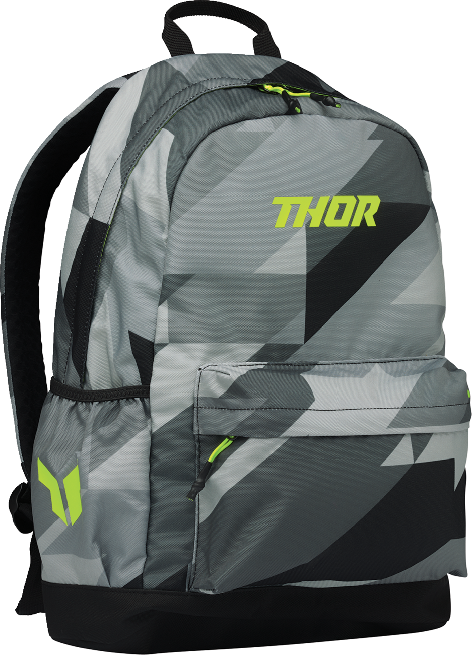 Varsity Backpack - Camo/Acid
