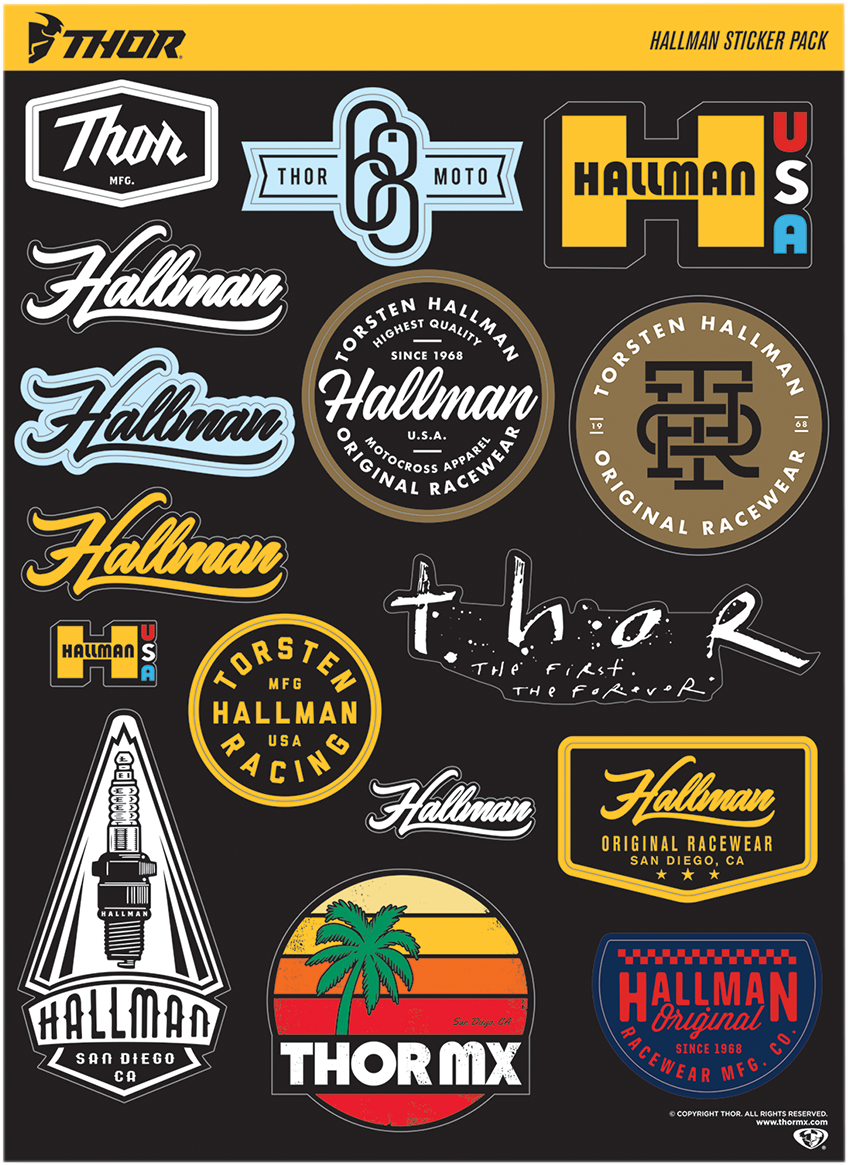 Decal Sheet - Hallman - S20 - Each