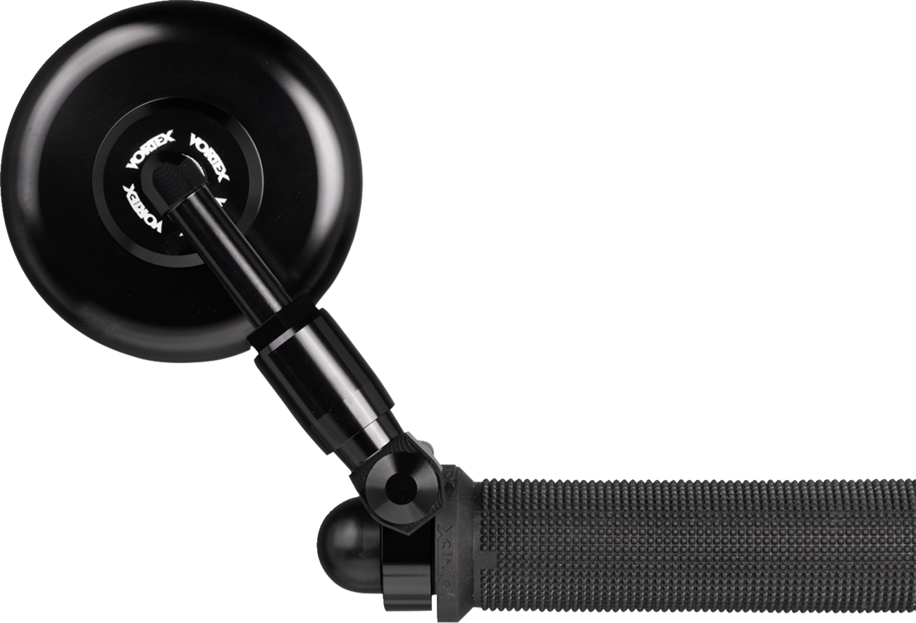 Mirror - X30 - Side View - Round - with 7/8" Clamp - Black - Left/Right