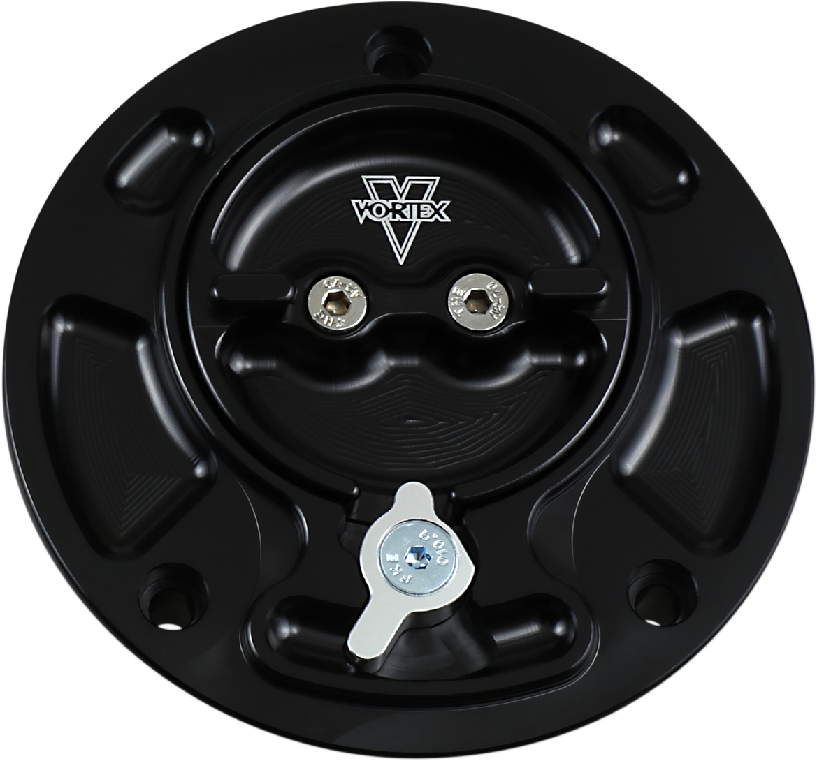 V3 Fuel Cap - Black - Suzuki