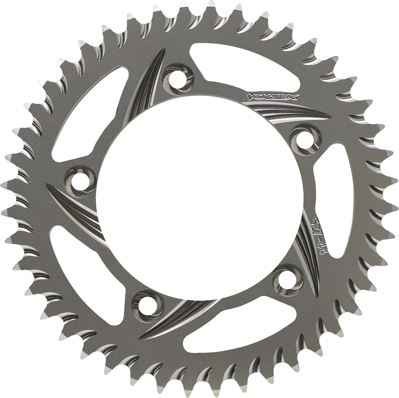 Rear Sprocket - Aluminum - 44 Tooth - Silver - Suzuki/Triumph