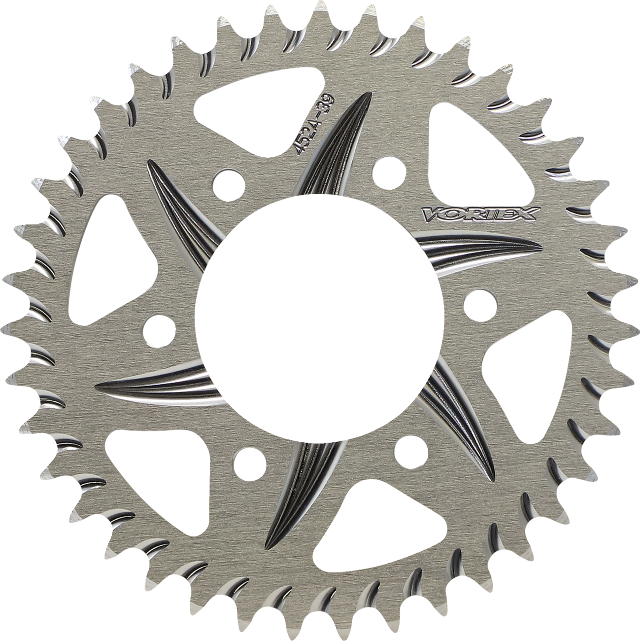 Aluminum Sprocket - Silver - Rear - 39 Tooth