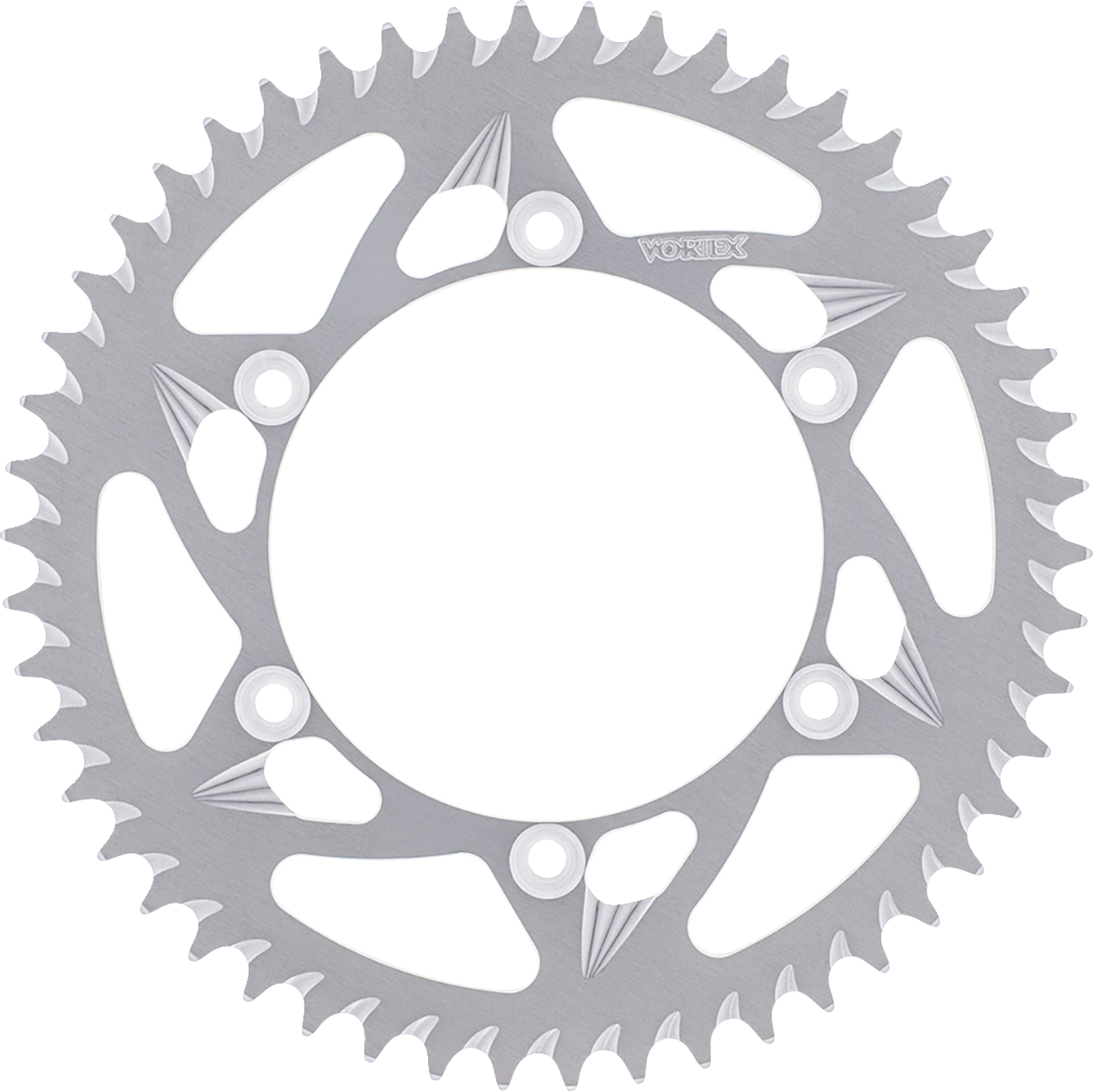 Rear Sprocket - Aluminum - 40 Tooth - Silver - Grom