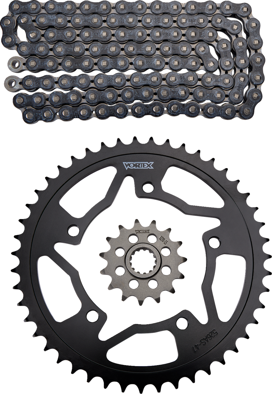 Chain and Sprocket Kit - HFRS - Black - Suzuki GSX-R600