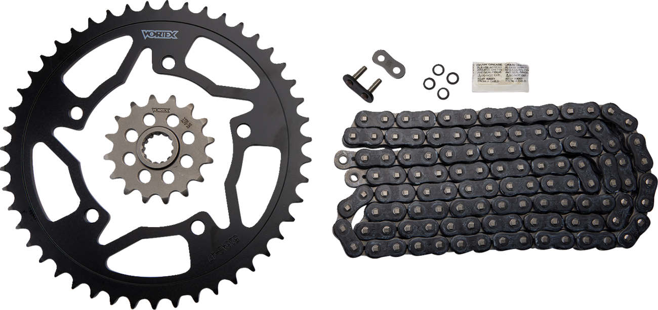 Chain and Sprocket Kit - HFRS - Black - Suzuki GSX-R750