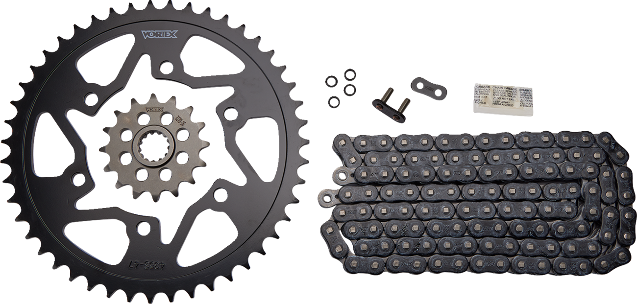 Chain and Sprocket Kit - HFRS - Black - Suzuki GSX-R750
