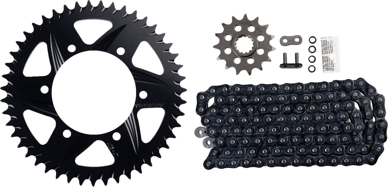 Chain and Sprocket Kit - HFRA - Black - Yamaha YZF-R6