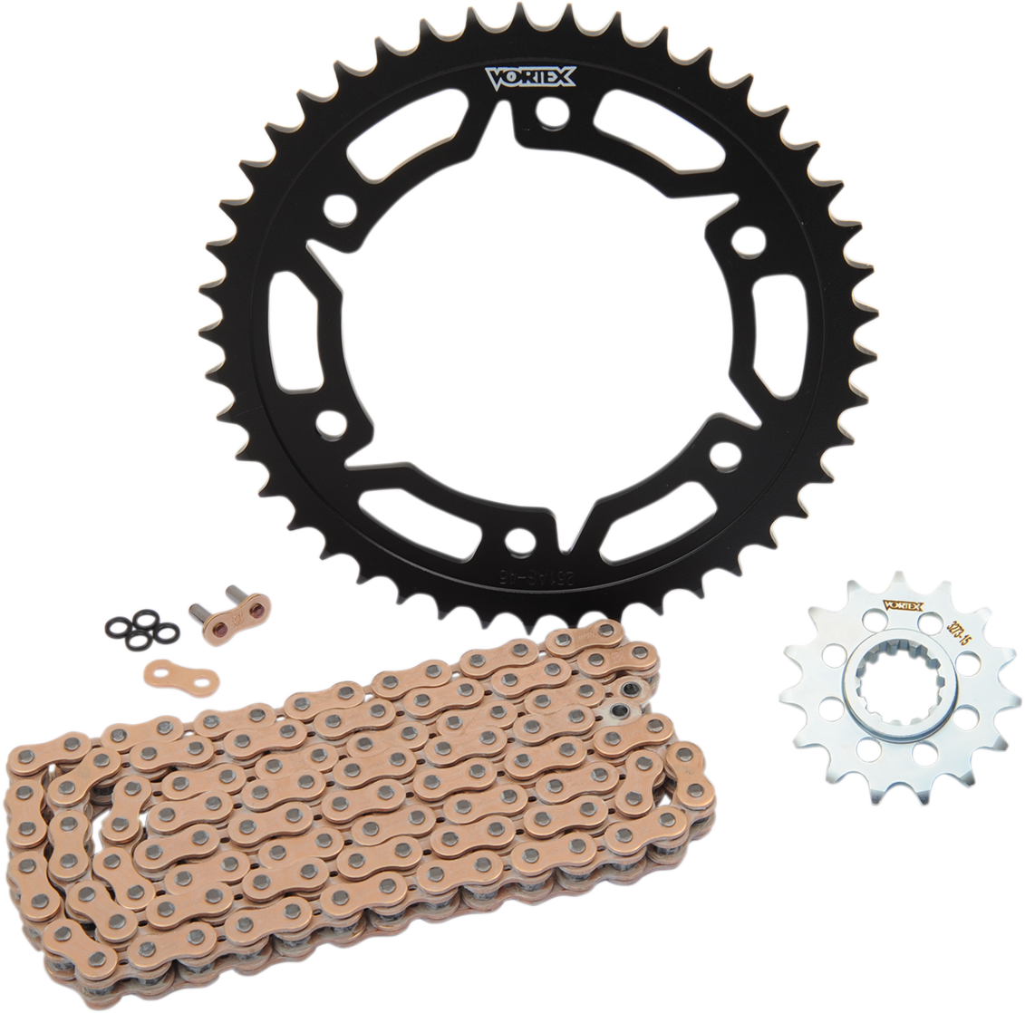 Chain and Sprocket Kit - HFRS - Gold - Honda CBR600 RR