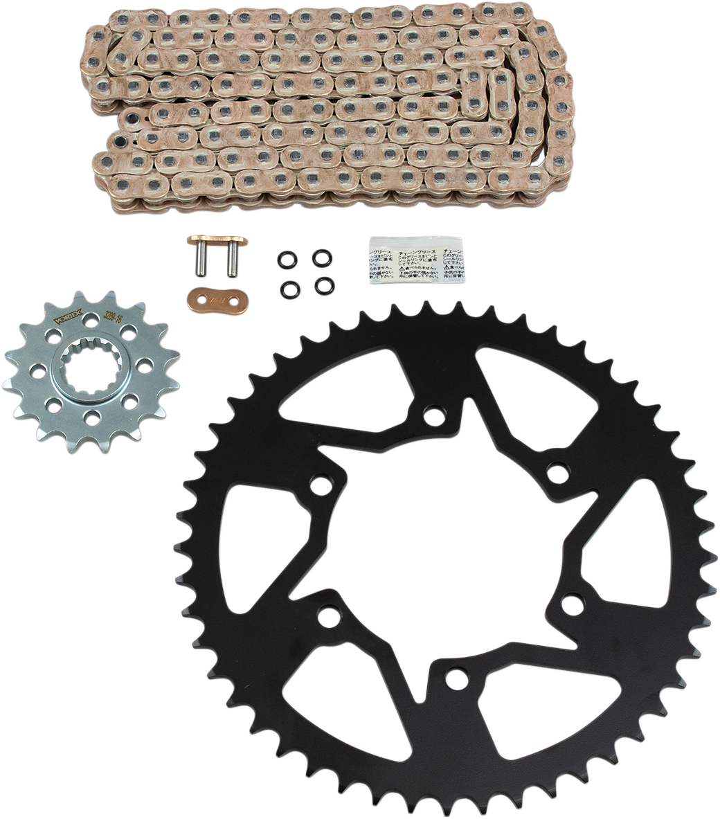 Chain and Sprocket Kit - HFRS - Gold - Yamaha YZF-R1