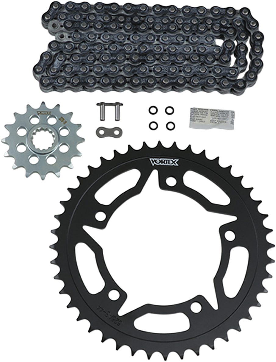 Chain and Sprocket Kit - HFRS - Black - Suzuki GSX-S 750Z