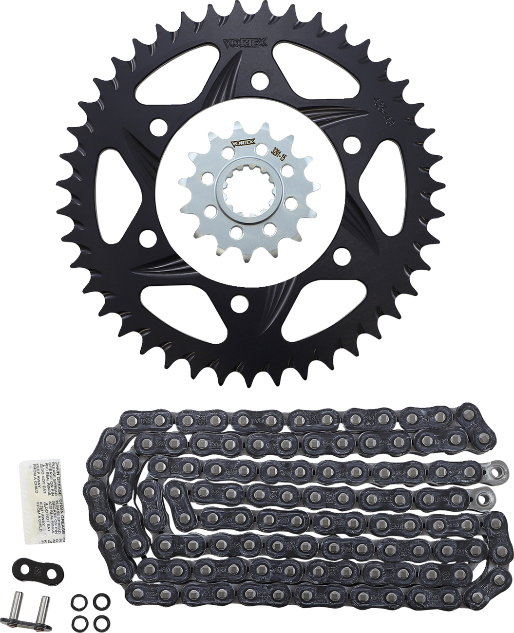 Chain and Sprocket Kit - GFRA - Black - Yamaha FZ/MT-10