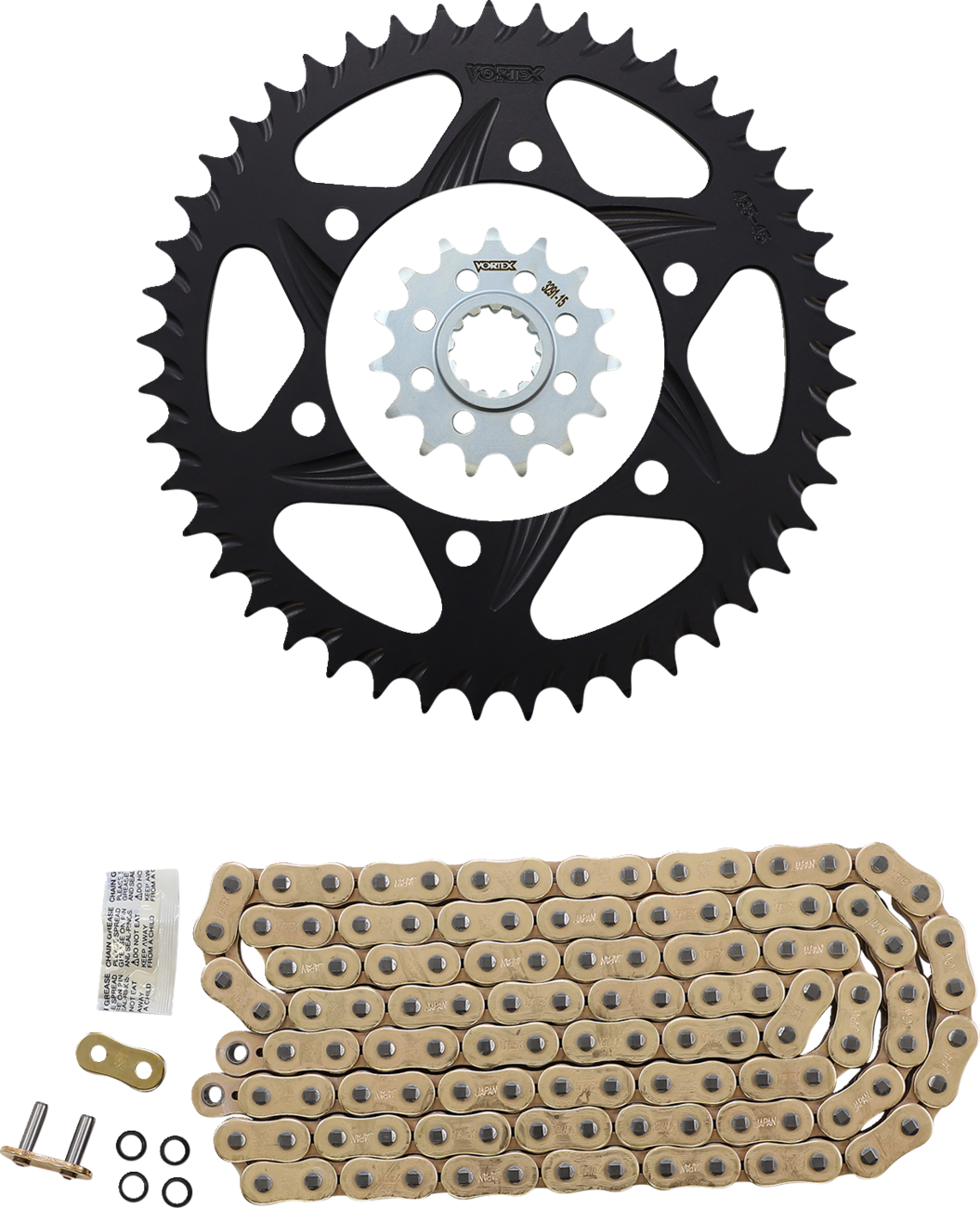Chain and Sprocket Kit - HFRA - Gold - Yamaha FZ/MT-10