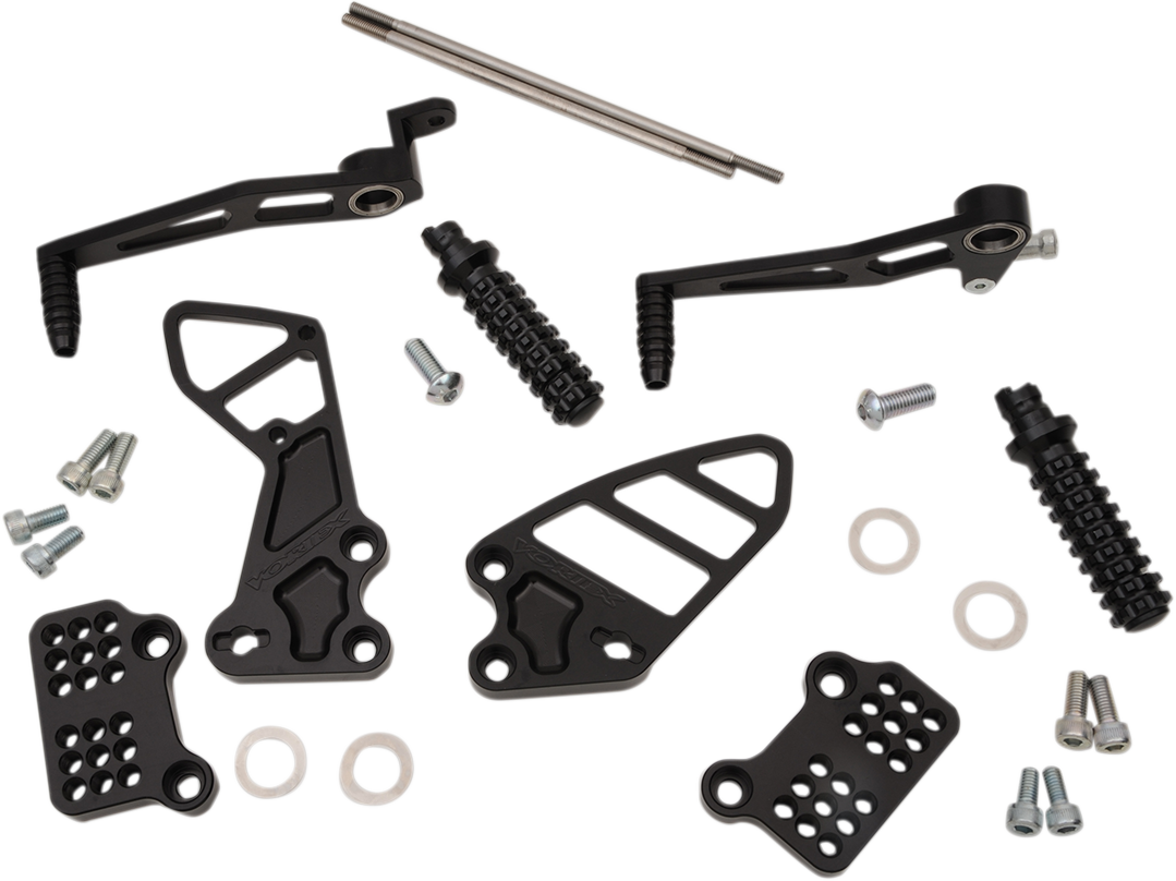 Rearset - Black - GSXR6/7
