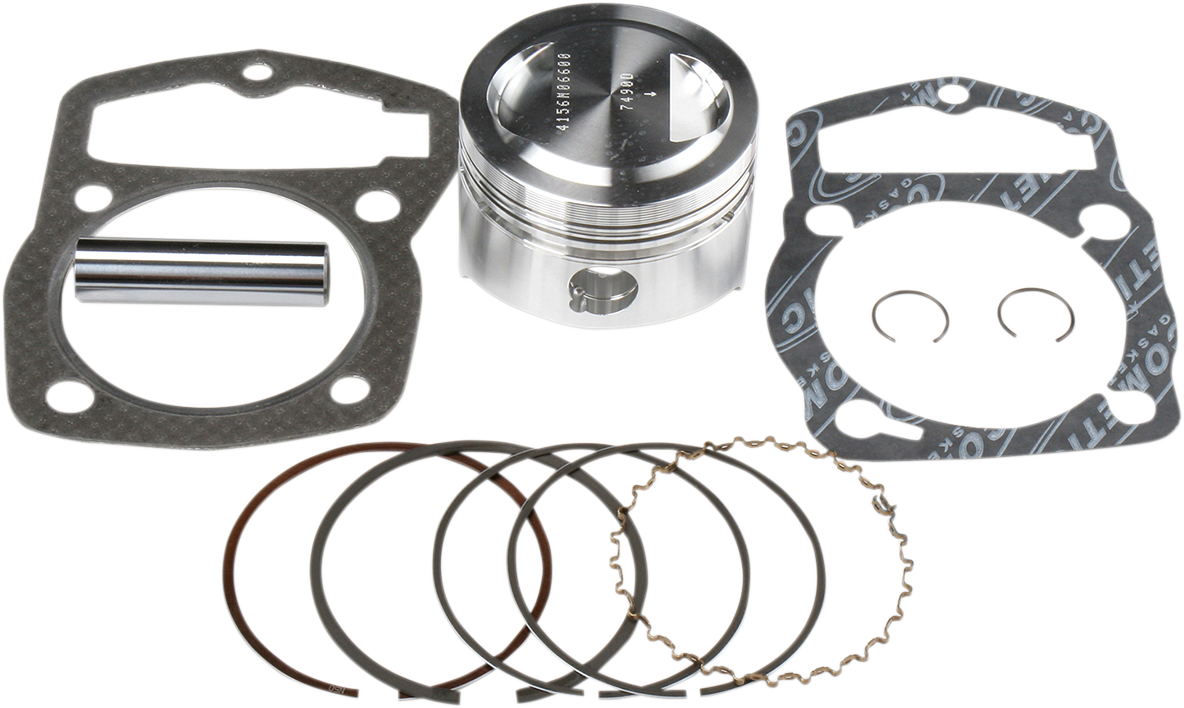 Piston Kit with Gaskets - 66.00 mm - Honda