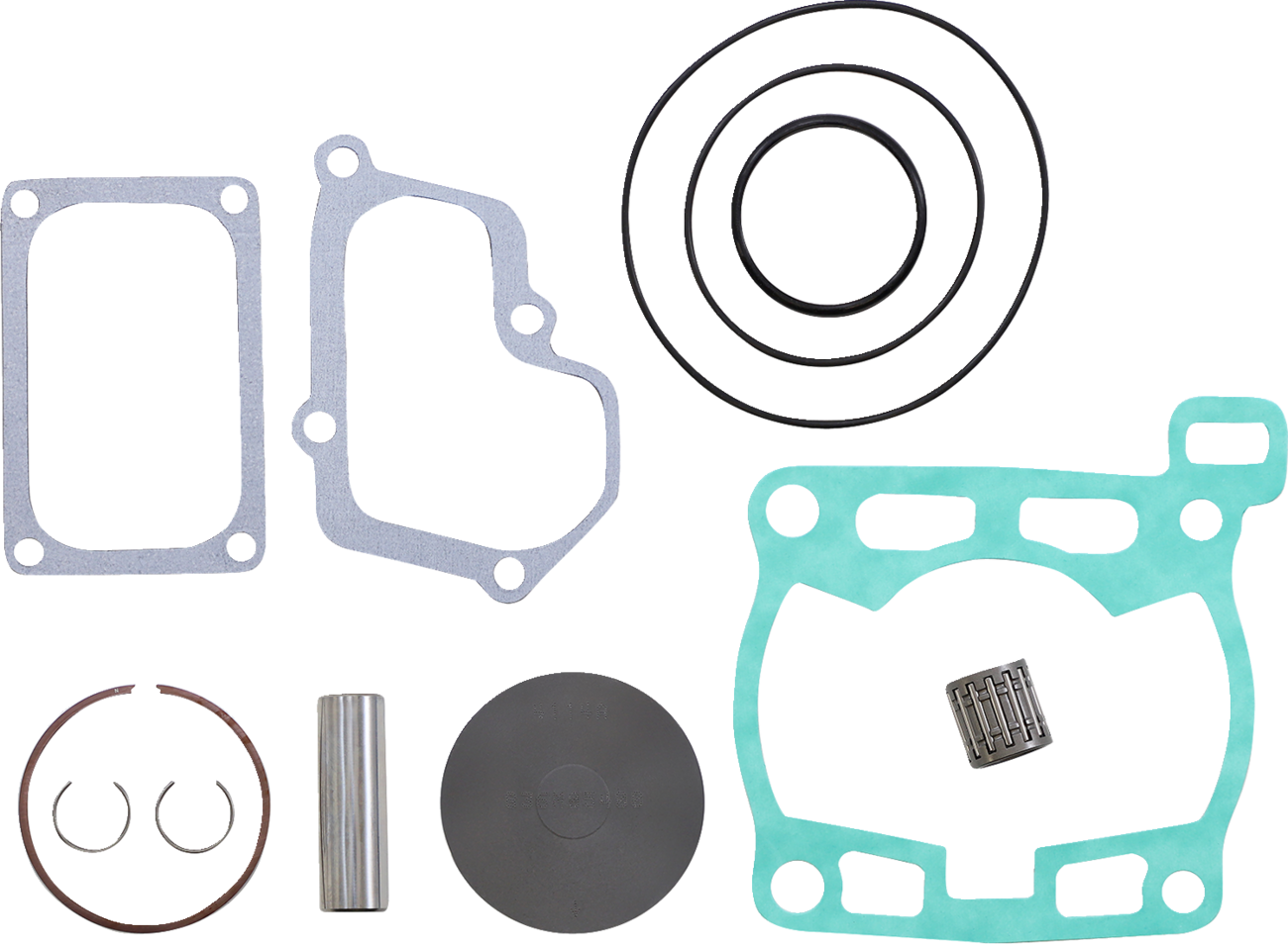 Piston Kit with Gaskets - 54.00 mm - Suzuki RM125