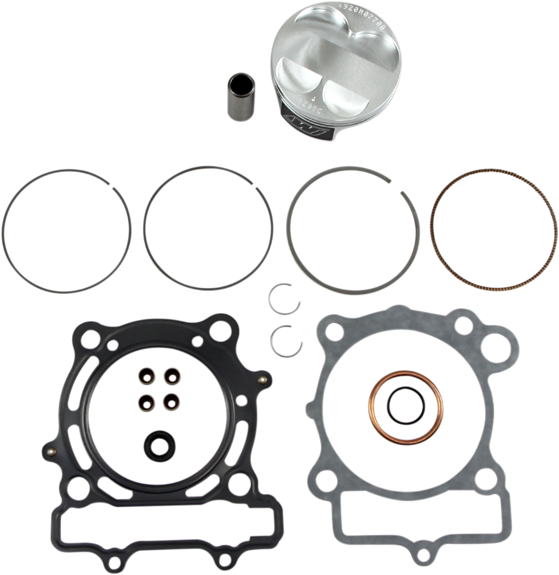 Piston Kit with Gaskets - 77.00 mm - Kawasaki
