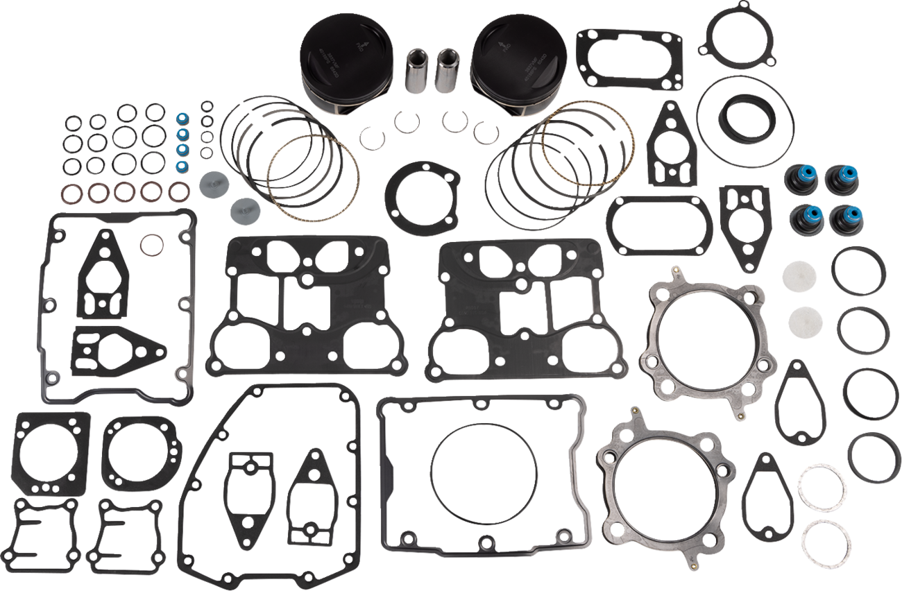 Piston Kit with Gaskets - Standard - Twin Cam 88"/96"/103" Bored to 1746 cc (106 Cubic Inch)