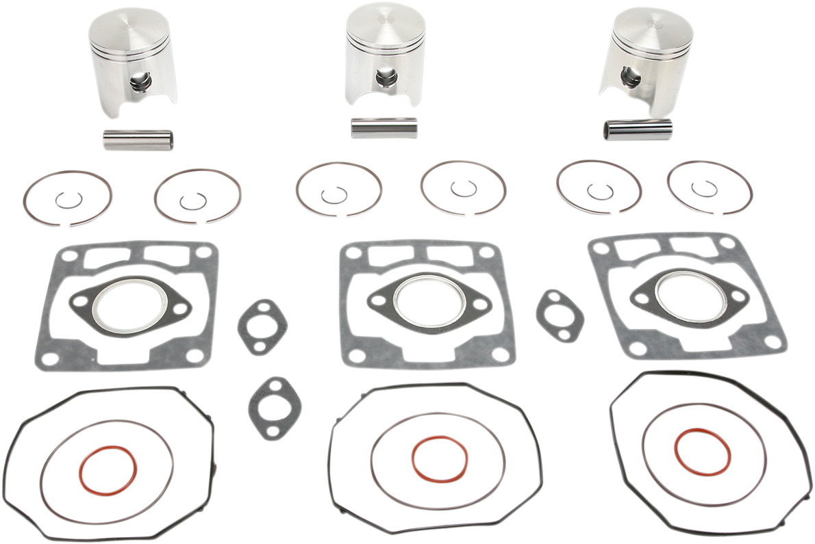 Piston Kit with Gaskets - 67.60 mm - Fuji Engine Type - Polaris