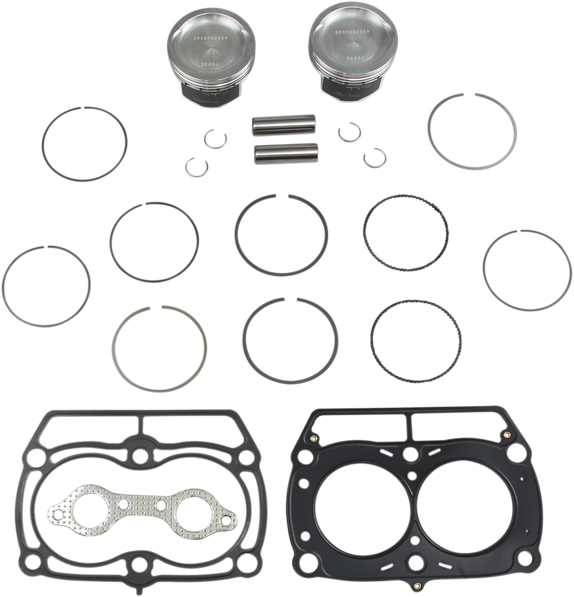 Piston Kit with Gaskets - 80.00 mm - Polaris