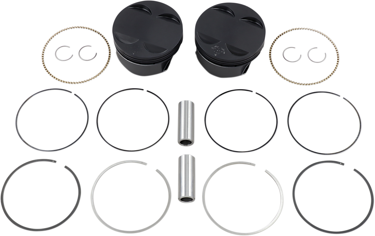 Piston Kit - 4.125" Bore - 117 CI - 107" M8