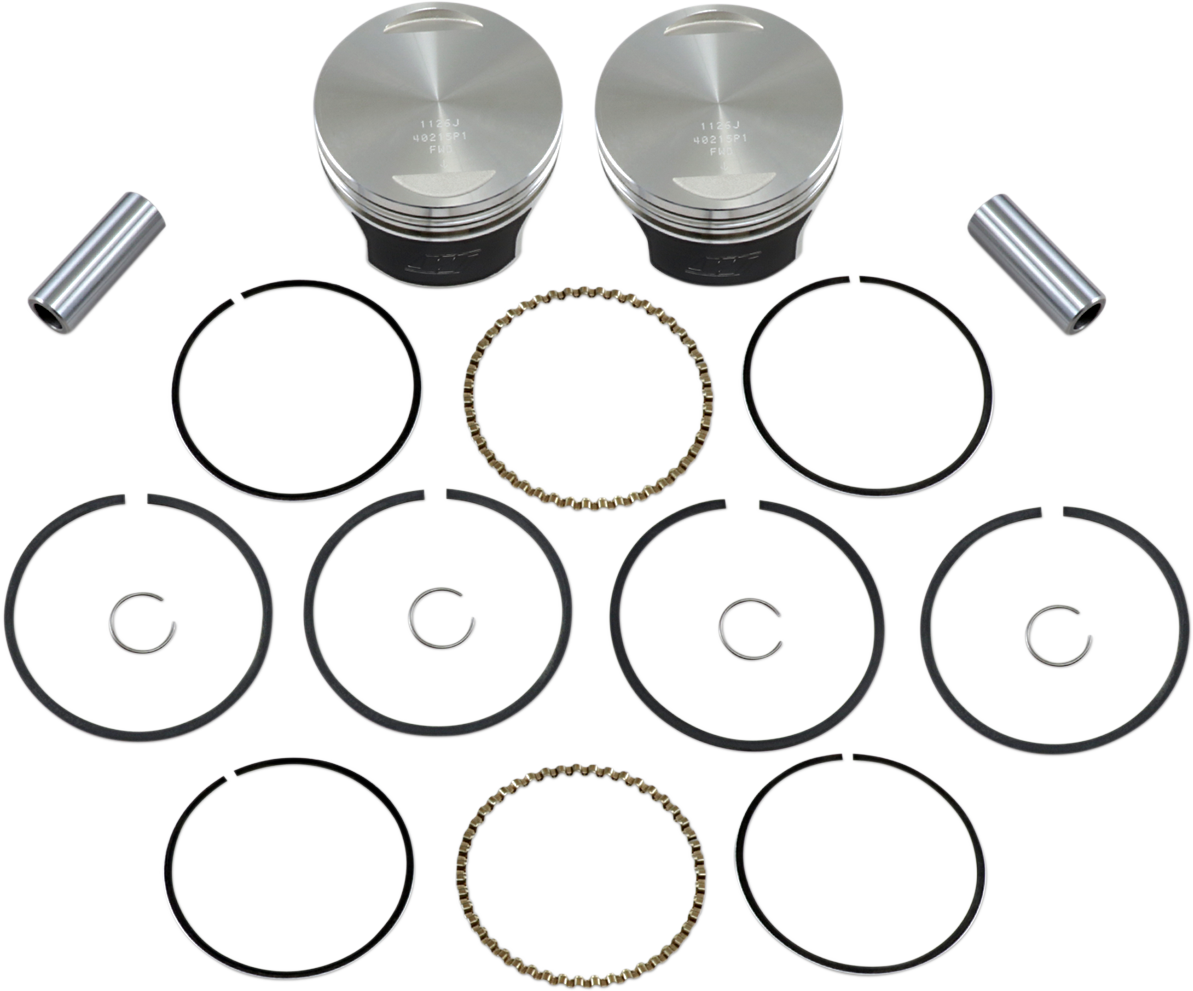 Tracker™ Series Piston Kit - 3.508" - 1340 cc 80 Cubic Inch - +0.010" - Evolution