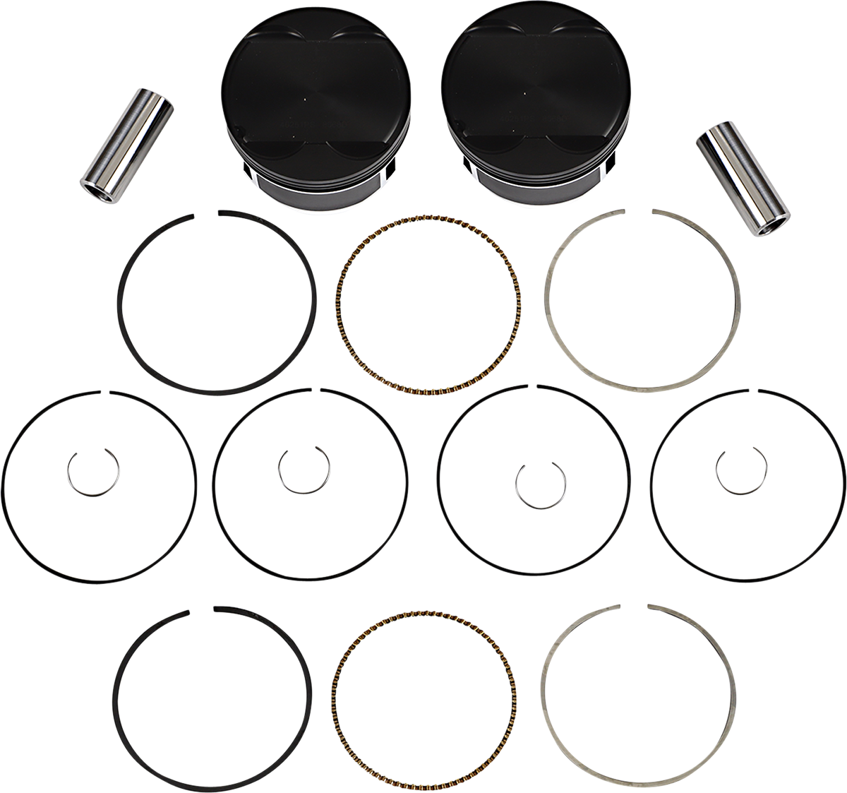 Piston Kit - 4.075" Bore - 117 CI - 114"/117" M8