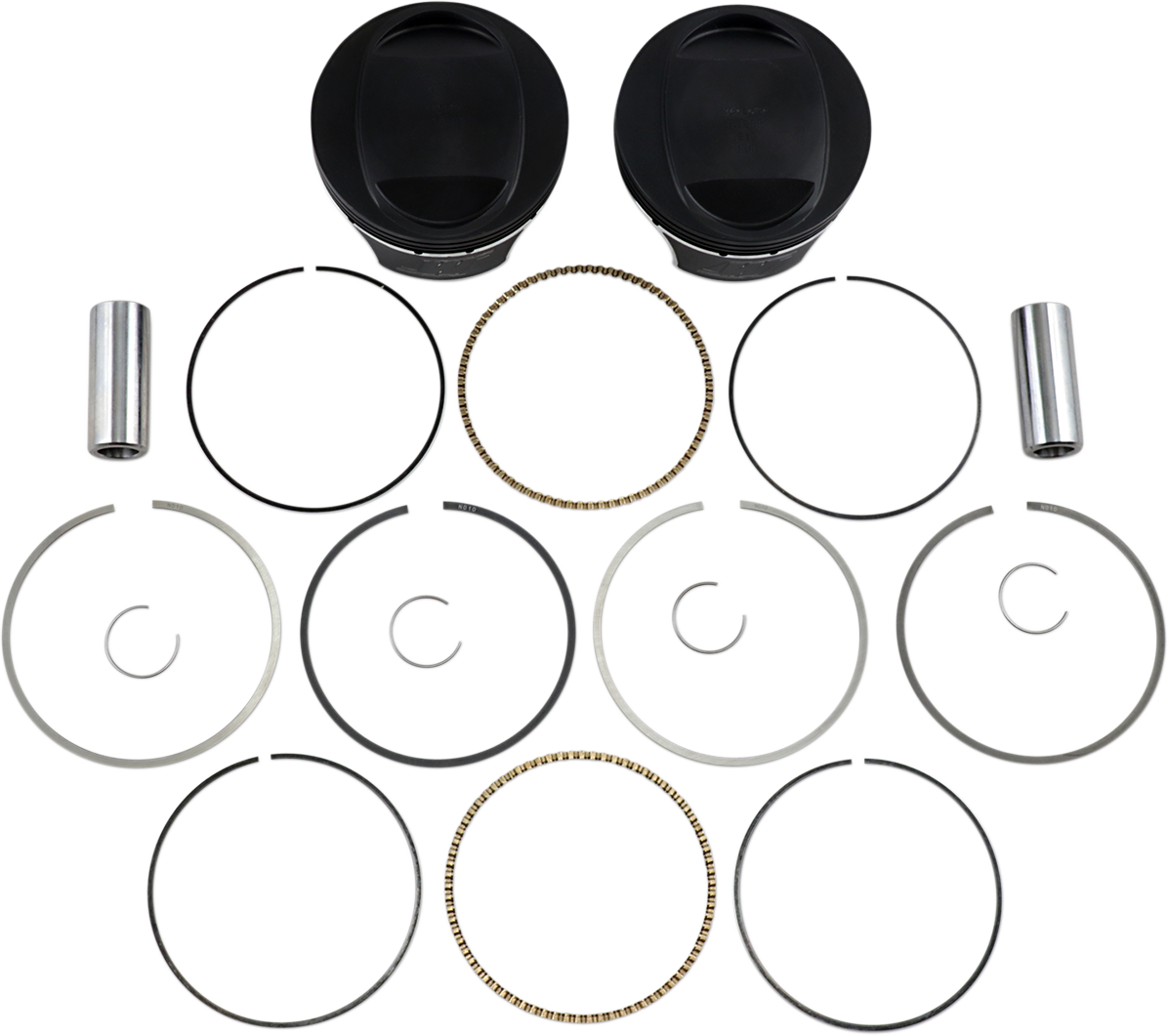 Piston Kit - 3.885" - 103 Cubic Inch | 96 Cubic Inch Bored to 103 Cubic Inch - Twin Cam
