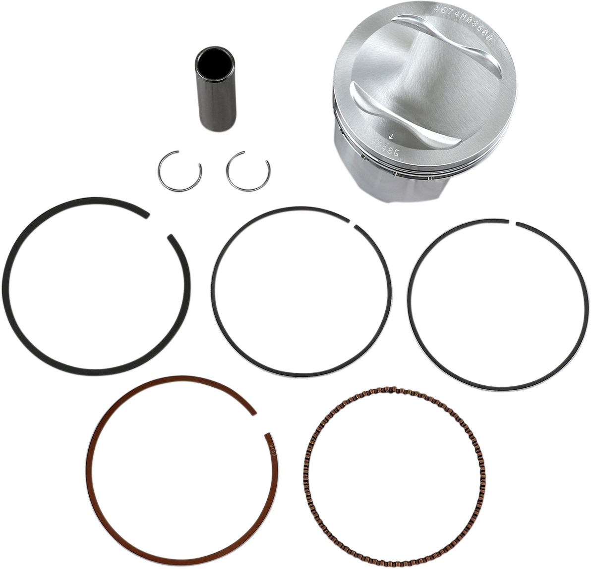 Piston Kit - 86.00 mm - Yamaha