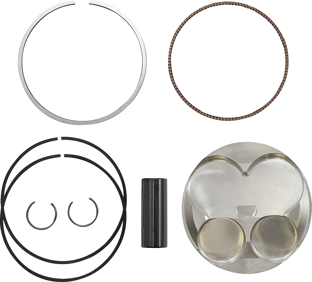 Piston Kit - 77.00 mm - Suzuki RMZ250