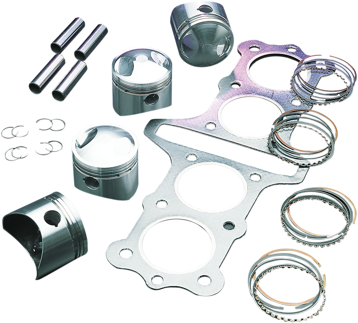 Piston Kit with Gasket - 70.00 mm - Kawasaki