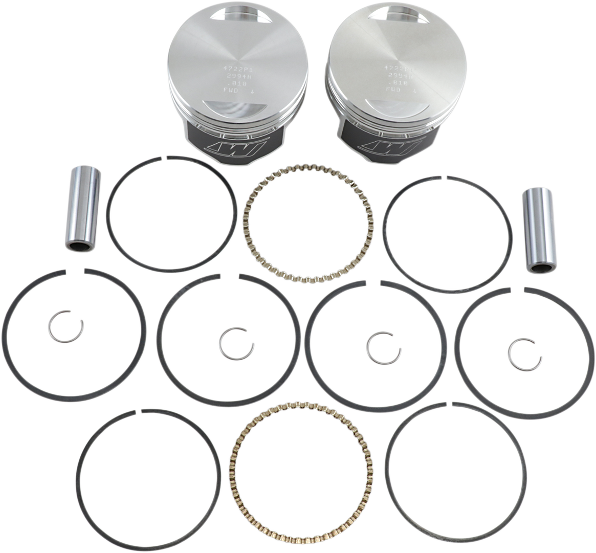 Piston Kit - +0.010" - Evolution Big Twin 1340 cc